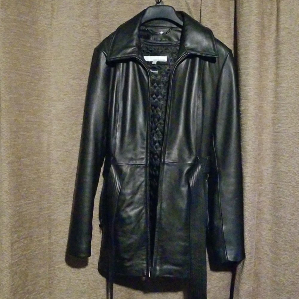 Leather jacket